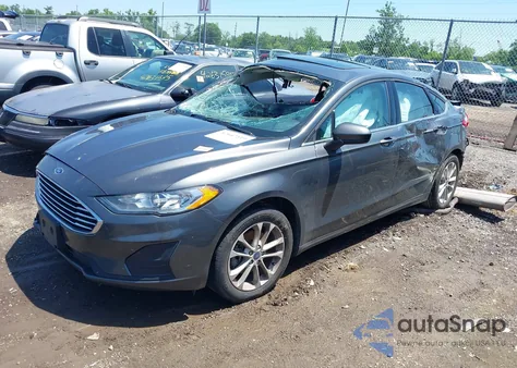 2020 Ford Fusion Se из США, поврежденный, VIN 3FA6P0HD6LR198106
